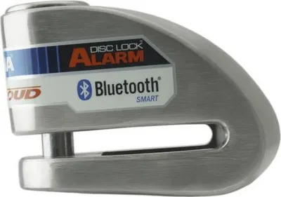 Zdjęcie produktu dla Blokada tarczy hamulcowej Bluetooth® Xena XX10 120db alarm ostrzegawczy stal nierdzewna 10mm srebrny