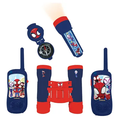 Immagine prodotto di set avventura Spidey & His Amazing Friends con walkie-talkie fino a 120 m.