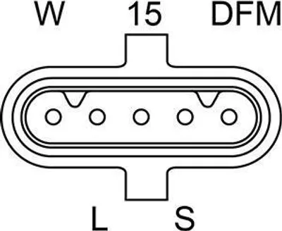 Produktbild von HC-Cargo 113543 Lichtmaschine Generator LiMa 55A 14V