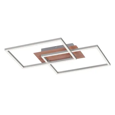 Immagine prodotto di Lampada da soffitto a LED, decorazione in legno, telecomando, L 50,4 cm, IVEN