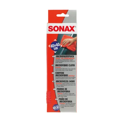 Produktbild von MicrofaserTuch rot L400xB400mm SONAX