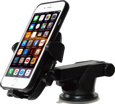 Produktbild von MMOBIEL Universelle Smartphone Halterung Auto Kfz für alle Smartphones (SCHWARZ)