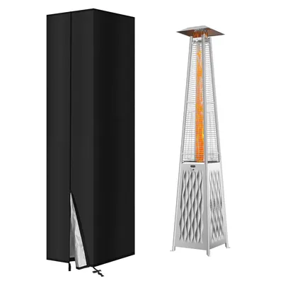 Produktbild von Outdoor-Heizstrahler-Abdeckung ,Wetterfeste Schutzhülle für Terrassenheizer und Heizöfen,wasserdicht,winddicht,UV-beständig und reißfest,221×53×61 cm