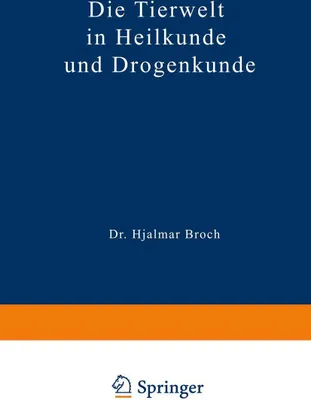 Produktbild von Die Tierwelt in Heilkunde und Drogenkunde