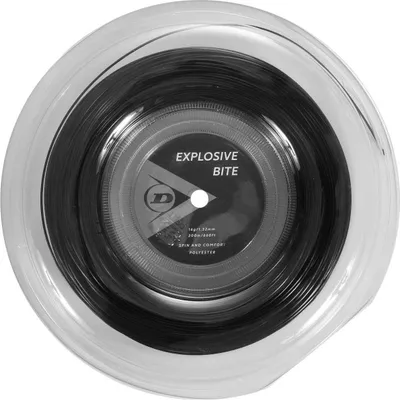 Produktbild von Dunlop Tennissaite Explosive Bite 200m 1.32 Schwarz