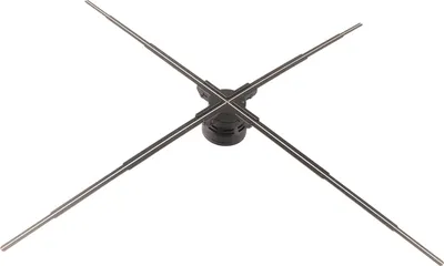 Obrázek produktu pro 100cm hologramový projektor Naked Eye 1600x1184 s dálkovým ovládáním 3D reklamní displej pro bar 100?240V EU zástrčka