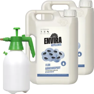 Produktbild von Envira Floh Abwehrspray 2x2L mit 2LDrucksprüher