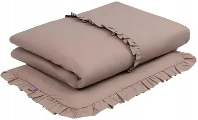 Produktbild von Infantilo Kinder Bettwäsche Set Baumwolle 135x100 Rüschen