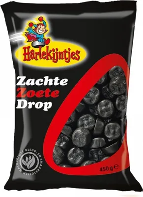 Produktbild von Harlekijntjes Zachte Zoete Drop (Weiches Süßes Lakritz) 300 g