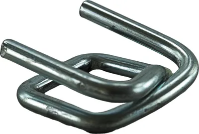Produktbild von 100 Metallschnallen Klemmen Verzinkt 13 mm Umreifungsband Metallklemmen