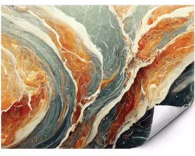 Produktbild von Selbstklebende Fototapete Abstrakter Marmor in Bernsteintönen für elegante Interieurs 200x140 cm