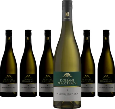 Produktbild von 6 x Kloster Eberbach Domäne Bergstraße Weißburgunder