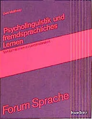 Immagine prodotto di Psycholinguistik und fremdsprachliches Lernen