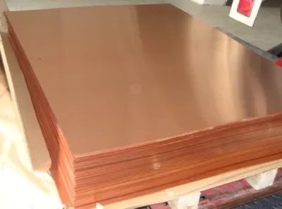 Produktbild von Naturkupferplatte - 55 x 55 cm - Dicke 2,0 mm