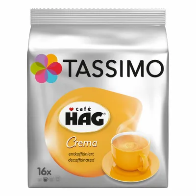 Obrázek produktu pro TASSIMO 4031533 T-Disc Kaffee Hag, 16 St.