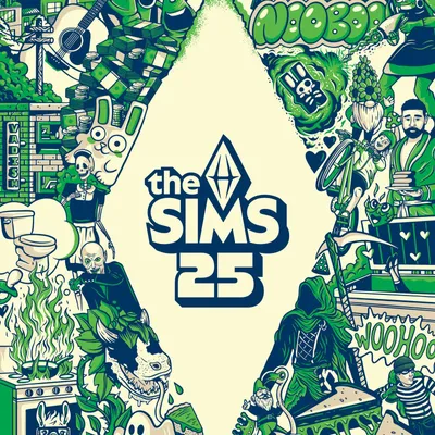 Obrázok produktu pre Various: The Sims 25 (Soundtrack) (Limited Edition) (Metallic Shiny Green Vinyl)