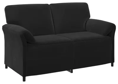 Produktbild von vidaXL 2-Sitzer Sofa Schwarz 158 x 83 x 95 cm Samt