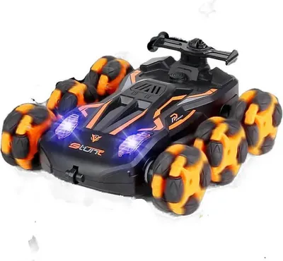 Obrázok produktu pre Stunt Racer kaskadérske auto - oranžové
