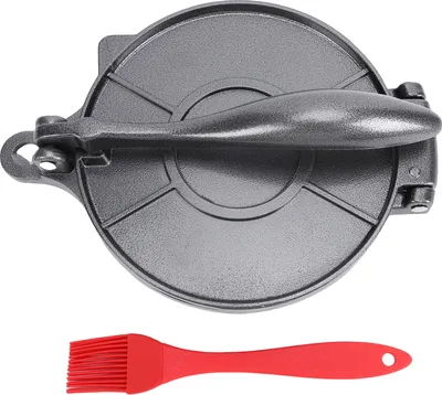 Immagine prodotto di Pressa manuale per impasti, lega di alluminio, avvolgitore manuale per tortillas e gnocchi, strumento di pressatura, nero