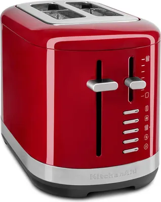 Produktbild von KitchenAid 5KMT2109EER 7 2 Scheibe(n) 980 W Schwarz, Rot, Edelstahl
