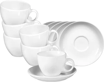 Produktbild von Seltmann Weiden VIP. Cappuccinotasse mit Untertasse 220 ml 6er Set
