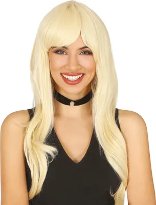 Immagine prodotto di Principessa bionda d'oro Elegante acconciatura da regina delle fiabe Carnevale Fantasia Look Styling Medievale Reale
