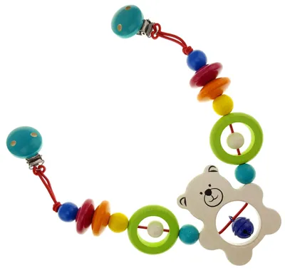 Immagine prodotto di Orsetto Hess con catena per passeggino