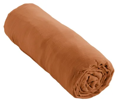 Image de Drap Housse Double Gaze de Coton GAÏA
