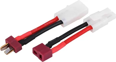 Produktbild von Stück T-Stecker Buchse auf Stecker, Stecker auf Buchse Adapterkabel, 14AWG Kabel für Tamiya RC Modellbau