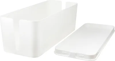 Zdjęcie produktu dla RICOO Kabelbox Z3201-W Kabel Organizer 32 x 13,5 x 12,7 cm