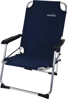 Image de Redcliffs Chaise de camping 60 x 44 x 55 cm - Bleu foncé