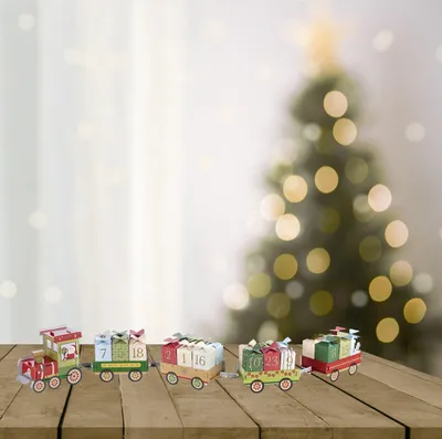 Image de Calendrier de l'Avent Train de Noël 60 pcs (1 pièce)