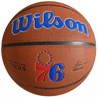 Image de Ballon de Basketball NBA Philadelphia 76ers Wilson Team Alliance Exterieur