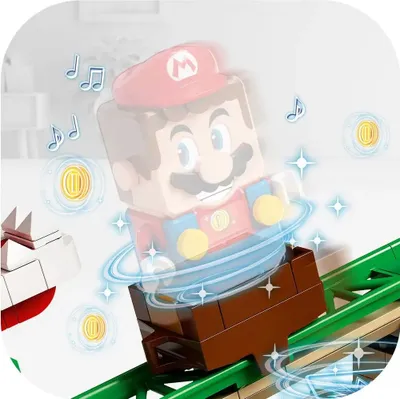 Zdjęcie produktu dla LEGO Super Mario Piranha Plant Expansion Set, Zestaw do budowania, 7 lat(a), 217 szt., 280 g
