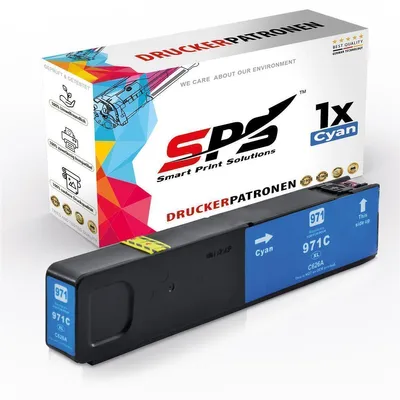 Produktbild von Kompatibel für HP Officejet Pro X551TD / CN626AE / 971XL Druckerpatrone Cyan
