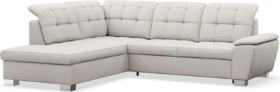 Produktbild von Selsey Jamaal - Ecksofa mit Schlaffunktion und Stauraum, linksseitig, creme