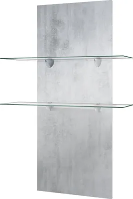 Produktbild von Vladon Wandpaneel Faro in Beton Oxid Optik - Modernes Wandregal für Ihr Wohnbereich (70 x 110 x 21 cm)