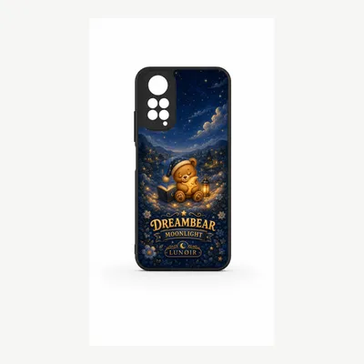 Obrázok produktu pre Puzdro pre Xiaomi Redmi Note 11 4G, ochranné puzdro s motívom medvedíka – značka LUNØIR ©