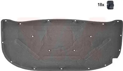 Produktbild von VAN WEZEL 0315460 Motorraumdämmung für AUDI A6 Avant (4B5, C5) Motorhaube Motorhaubendämmung