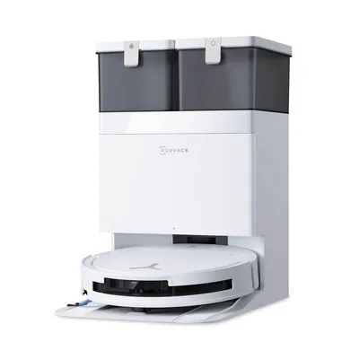 Obrázek produktu pro Ecovacs DEEBOT T50 OMNI Gen3, Bezsáčkové, Bílá, Kulatý, Prachový sáček, 0,26 l, Nabíjecí, Purification