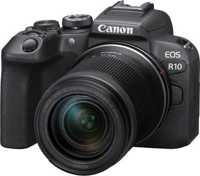 Obrázek produktu pro Canon EOS R10 + RF-S 18-150mm IS STM - 24,2 MP - 6000 x 4000 pixelů - CMOS - 4K Ultra HD - dotykový displej - černý