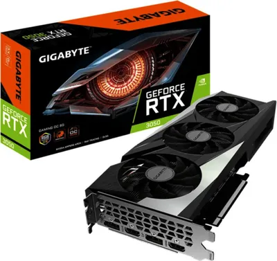 Produktbild von Gigabyte GeForce RTX 3050 GAMING OC 8G - Grafikkarten