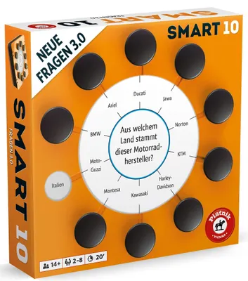 Produktbild von Piatnik Smart 10 3.0, Brettspiel-Erweiterung, Familie, 14 Jahr(e), 20 min