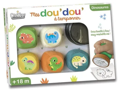 Zdjęcie produktu dla Créa Lign Plush stamps - Dinosaurs