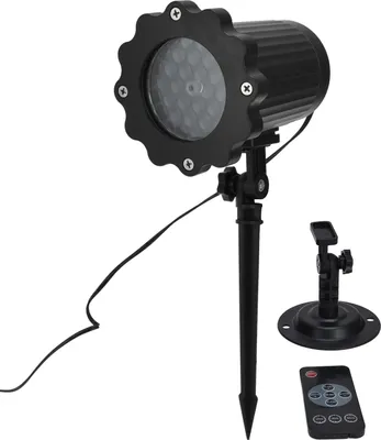 Produktbild von Weihnachten Schneeflocken Projektor Lichter Wasserdicht IP65 Dekorative Beleuchtung Projektor für Halloween Xmas Party Geschenk 100-240V