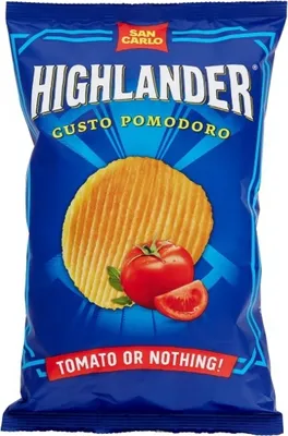 Produktbild von Patatine Highlander-Tomatenchips 130g - San Carlo