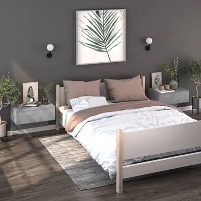 Zdjęcie produktu dla VidaXL 810944, Kolor betonu, Drewno, 50 kg, 600 mm, 400 mm, 400 mm