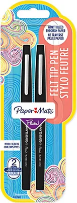 Image de PAPER MATE Feutre Flair B 2 pcs Noir