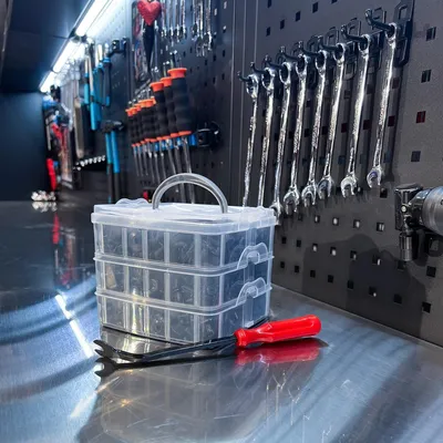 Productafbeelding van Automotive clips - 630-delige set met montagetang