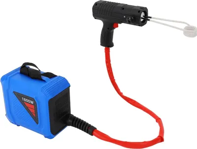 Produktbild von Magnetischer Induktionsheizer - 1800 W Induction Heater - 4 Heizspulen - Ø30/20 mm - für Auto und kleine Metallteile - Blau